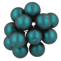 Artikel Mini Weihnachtskugeln in glänzend matt Mix Spiegelbeeren 20mm 140St