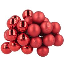 Artikel Spiegelbeeren Rot Matt, Glänzend Ø1,5cm 140 St