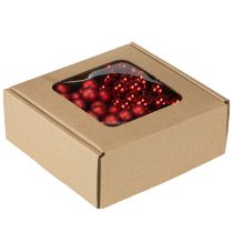 Artikel Spiegelbeeren Rot Matt, Glänzend Ø1,5cm 140 St