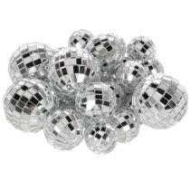 Artikel Deko-Spiegelkugeln Party-Dekoelement Silber 2-4cm 50St