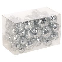 Artikel Deko-Spiegelkugeln Party-Dekoelement Silber 2-4cm 50St