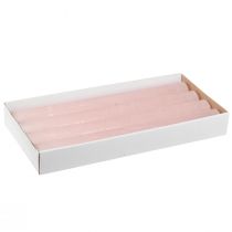 Artikel Durchgefärbte Kerzen Rosa Stabkerzen Hellrosa 34x300mm 4 St