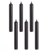 Artikel Stabkerzen Kerzen Schwarz Kerzendeko Ø21mm 170mm 6 St