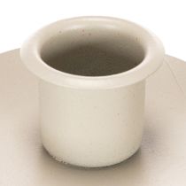 Artikel Kerzenhalter mit Birkenholz Sockel und Metallring 20cm