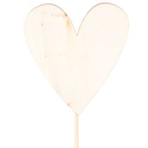 Artikel Herzstecker Für Dich Dekoration Holz mit Schriftzug 31cm 12 Stück