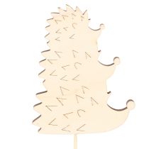 Artikel Deko Stecker Bunte Igel Familie Gartendeko 34cm 12St