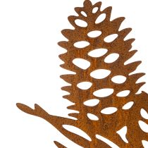 Artikel Zapfenstecker Metall Deko Tannenzapfen Motiv 96cm