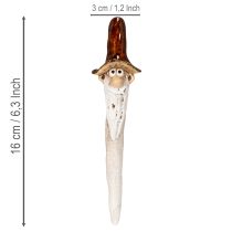 Artikel Deko Gartenfigur Zwerg für Pflanzkübel 16cm 2 St