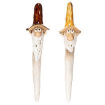 Artikel Deko Gartenfigur Zwerg für Pflanzkübel 16cm 2 St