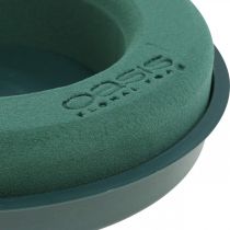 Artikel Steckschaum Ring mit Unterlage für Gesteck Grün Ø24cm 2 St