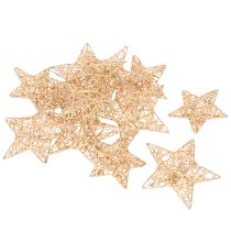 Artikel Deko Stern Set aus Draht zwei Größen 10cm 12St