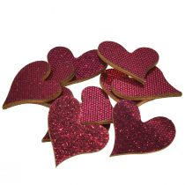 Artikel Streudeko Herz Lila 3-5cm  48 St