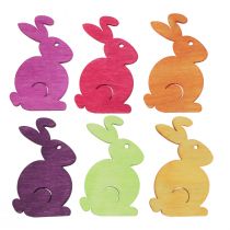 Floristik24.de Osterhase Deko Hase mit Schleife Braun Deko Ostern  35cm-829590