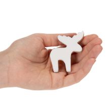 Artikel Elch Dekofigur Holz stehend Streudeko Weihnachten 6cm 8St