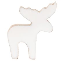 Artikel Elch Dekofigur Holz stehend Streudeko Weihnachten 6cm 8St