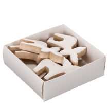 Artikel Elch Dekofigur Holz stehend Streudeko Weihnachten 6cm 8St