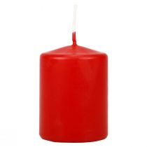 Artikel Stumpenkerzen Rote Adventskerzen Kerzen Rot 70/50mm 24St