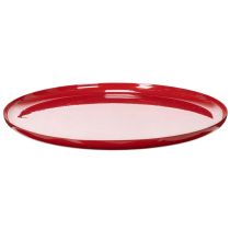 Artikel Deko-Tablett Rot minimalistisches Design 27cm