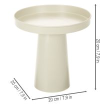 Artikel Tablett Ständer Dekoteller für Kerzen und Figuren 20cm