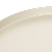 Artikel Dekotablett 30 cm Metall Untersetzer für Pflanzendeko