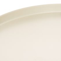 Artikel Dekoplatte für Blumen Metall rund 41 cm Tischdisplay