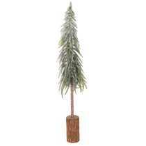 Artikel Künstlicher Tannenbaum mit Sockel Gefrostet als winterliche Dekoration 90cm
