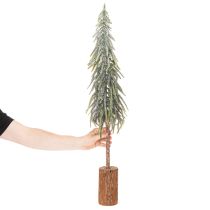 Artikel Künstlicher Tannenbaum mit Sockel Gefrostet als winterliche Dekoration 90cm