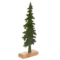 Artikel Tannenbaum Figur dekorativ mit Holzfuß 36cm