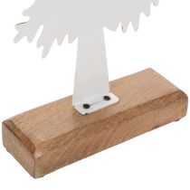 Artikel Deko Tannenbaum auf Holzfuß Tischdeko Weihnachten 46cm
