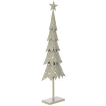 Artikel Deko-Tannenbaum auf Standfuß mit Stern festliche Tischdeko 74cm