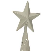 Artikel Deko-Tannenbaum auf Standfuß mit Stern festliche Tischdeko 74cm