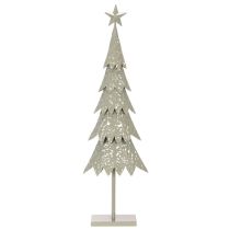 Artikel Deko-Tannenbaum auf Standfuß mit Stern festliche Tischdeko 74cm