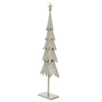 Artikel Deko-Tannenbaum auf Standfuß mit Stern festliche Tischdeko 74cm
