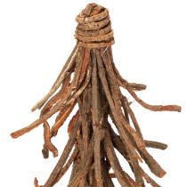 Artikel Tannenbaum aus Weidenzweigen auf Holzsockel 48cm