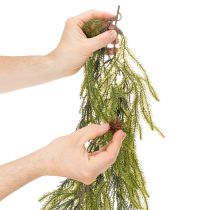 Artikel Nadelzweig Girlande künstlich mit Zapfen für Adventsdeko 218cm