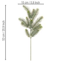 Artikel Künstlicher Tannenzweig Schaufensterdeko festlich 50cm 3 Stück