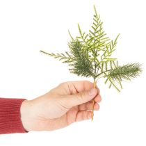 Artikel Künstlicher Tannenzweig für festliche Dekoration 22cm 2St