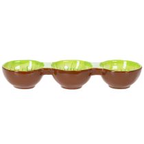 Artikel Keramikschale Kiwi Motiv Sommerdeko für stilvolles Servieren Tapas und Snacks 30cm