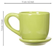 Artikel Kaffeetasse schmucke Tischdekoration für eine stilvolle Raumgestaltung im Essbereich 11cm 3St