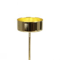 Artikel Teelichthalter zum Stecken Gold Teelichthalter Advent Ø4cm 8 St