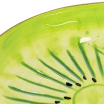 Artikel Teller rund Kiwi Motiv Keramikteller für Esstisch oder Küche 16cm 2St
