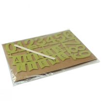 Artikel Tischdeko Geburtstag Kuchentopper Streudeko aus Filz Grün Grau 2St