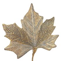 Artikel Tischdeko Herbst Ahornblatt Deko Golden Antik 58cm × 39cm