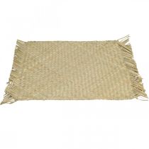 Artikel Tischset Seegras rechteckig Tischdeko Wasserhyazinthe Natur 33×48cm