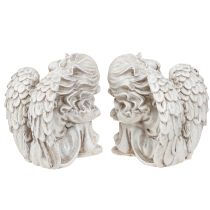 Artikel Trauernder Engel sitzend Deko Figur Creme 6,5×5×7,5cm 2 St