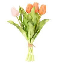 Artikel Künstliche Tulpe für Frühlingsdekoration Wohnzimmer und Küche mit lebensechtem Aussehen 30cm 7St