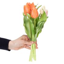 Artikel Künstliche Tulpe für Frühlingsdekoration Wohnzimmer und Küche mit lebensechtem Aussehen 30cm 7St