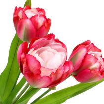 Tulpe künstlich Pink 60cm 3St