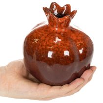 Artikel Keramik Granatapfel Dekoration glänzend 14cm