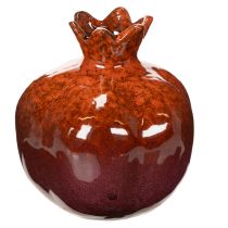 Artikel Keramik Granatapfel Dekoration glänzend 14cm